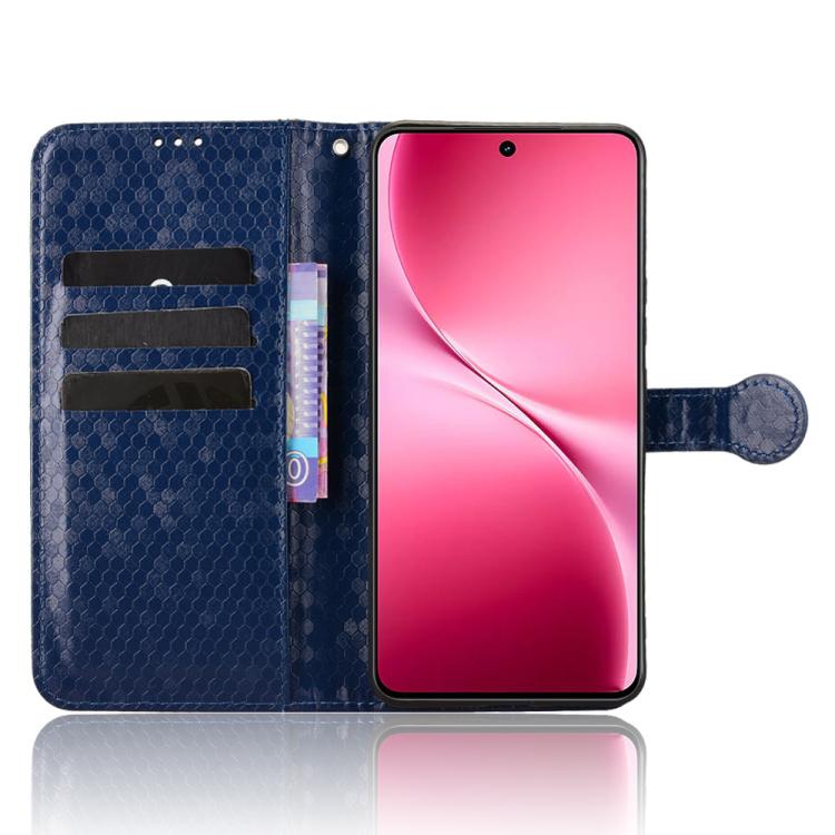 For vivo V60 Lite 4G / 5G Honeycomb Dot Texture Leather Phone Case
