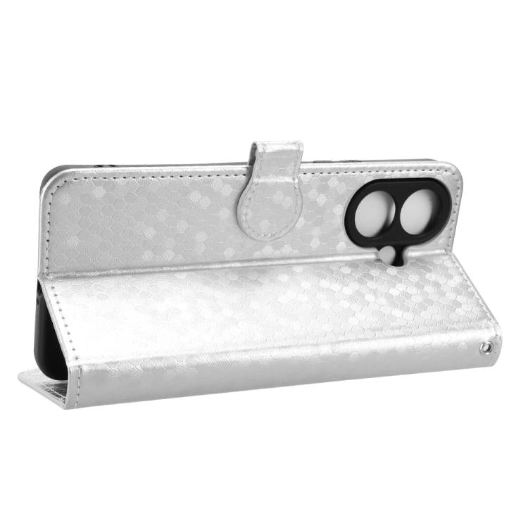 For vivo V60 Lite 4G / 5G Honeycomb Dot Texture Leather Phone Case