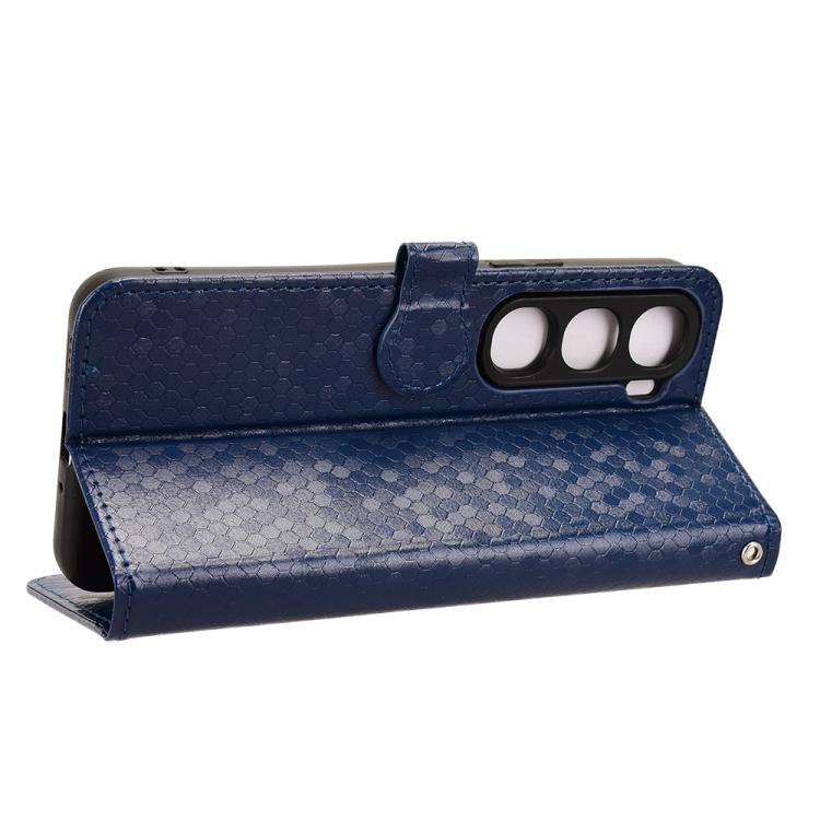 For vivo Y31 5G India / Y21d Global Honeycomb Dot Texture Leather Phone Case