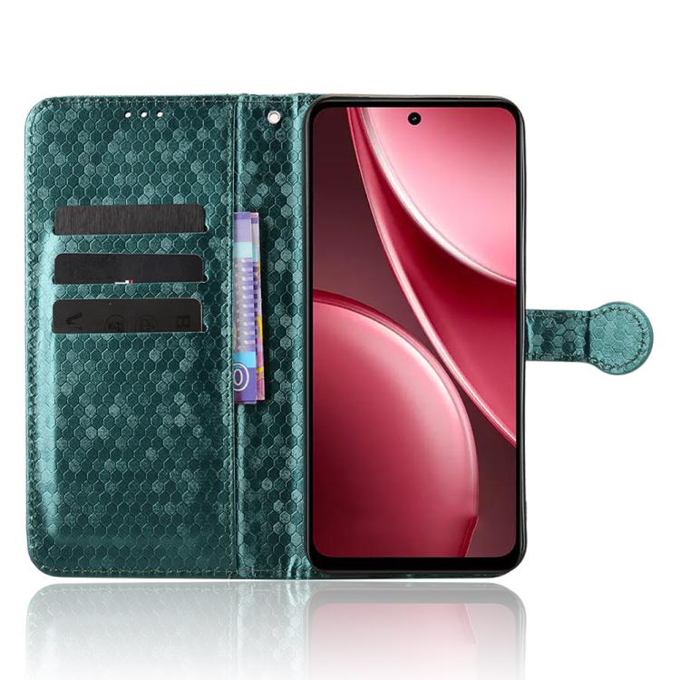 For vivo Y31 5G India / Y21d Global Honeycomb Dot Texture Leather Phone Case
