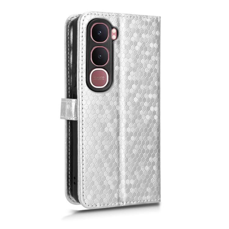 For vivo Y31 5G India / Y21d Global Honeycomb Dot Texture Leather Phone Case