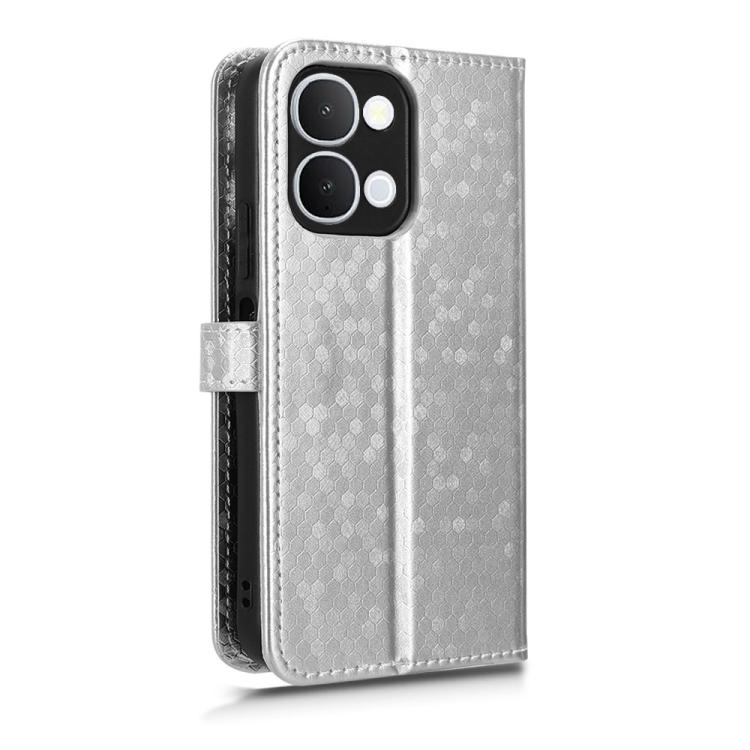 For vivo Y31d 4G / Y500i Honeycomb Dot Texture Leather Phone Case