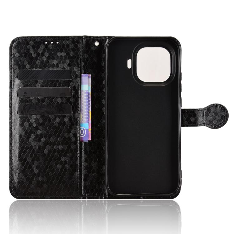 For vivo iQOO 15R 5G / Z11 Turbo 5G Honeycomb Dot Texture Leather Phone Case