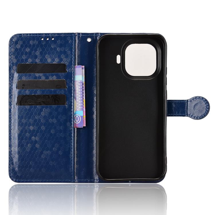For vivo iQOO 15R 5G / Z11 Turbo 5G Honeycomb Dot Texture Leather Phone Case