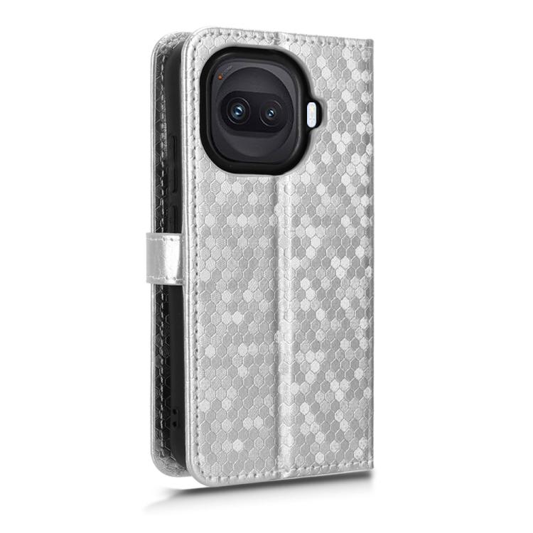 For vivo iQOO 15R 5G / Z11 Turbo 5G Honeycomb Dot Texture Leather Phone Case