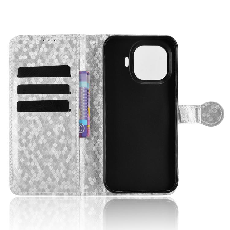 For vivo iQOO 15R 5G / Z11 Turbo 5G Honeycomb Dot Texture Leather Phone Case