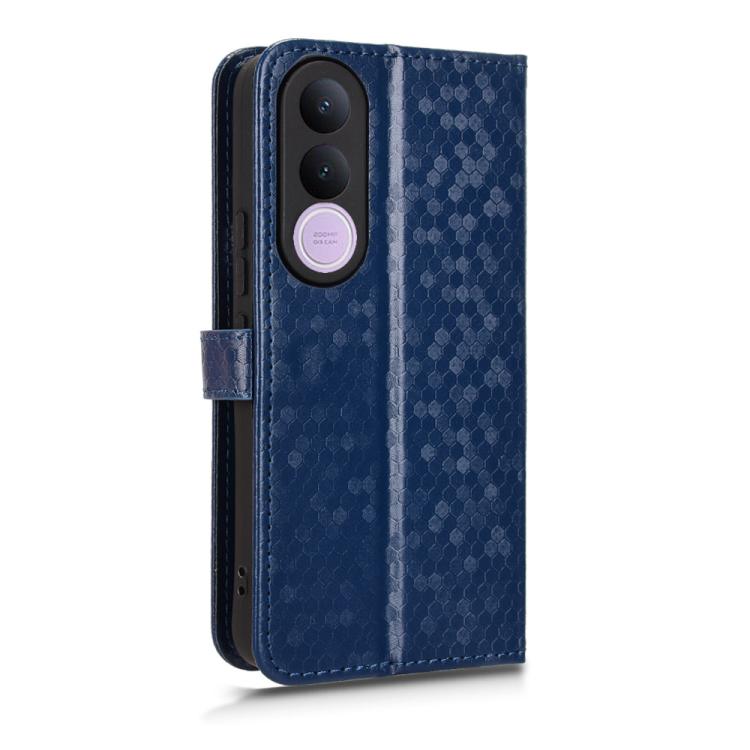 For vivo V70 FE 5G Honeycomb Dot Texture Leather Phone Case