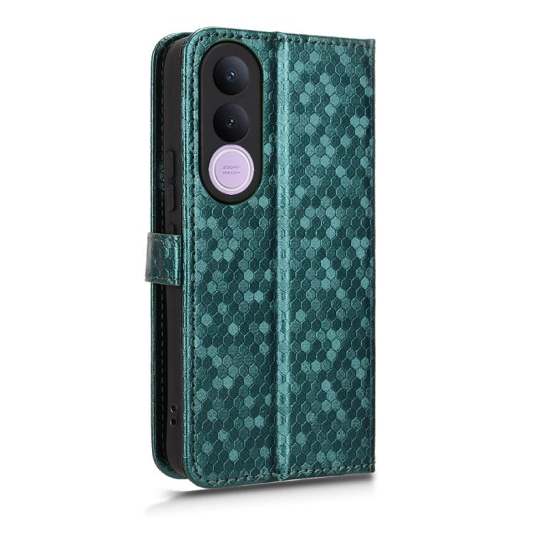 For vivo V70 FE 5G Honeycomb Dot Texture Leather Phone Case