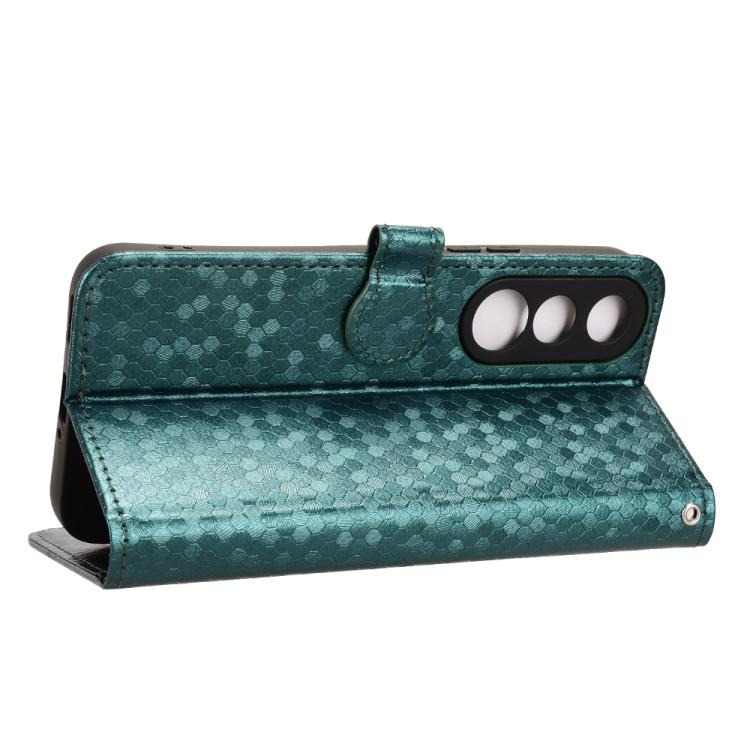 For vivo V70 FE 5G Honeycomb Dot Texture Leather Phone Case