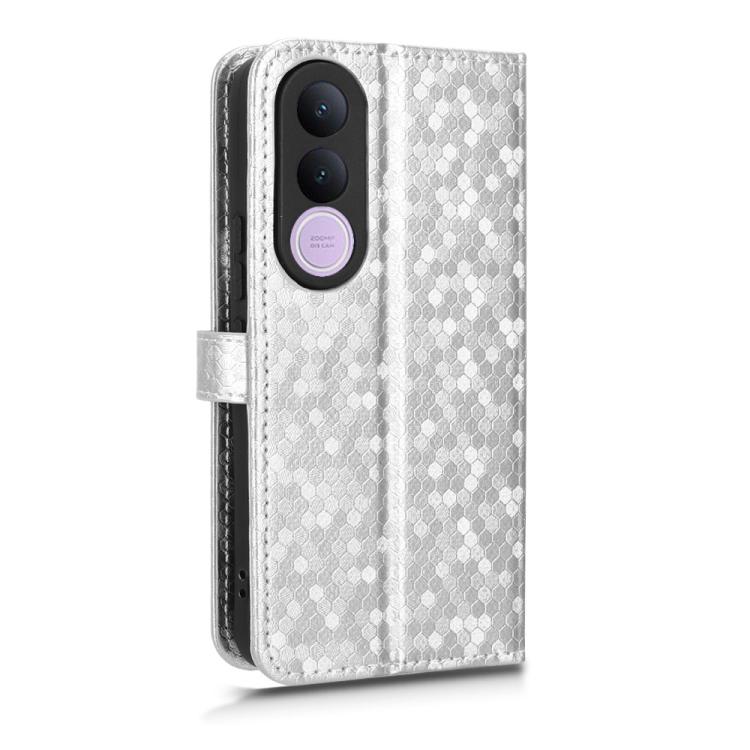 For vivo V70 FE 5G Honeycomb Dot Texture Leather Phone Case