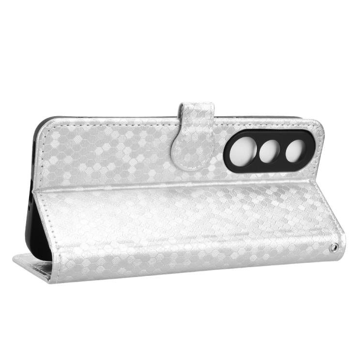 For vivo V70 FE 5G Honeycomb Dot Texture Leather Phone Case