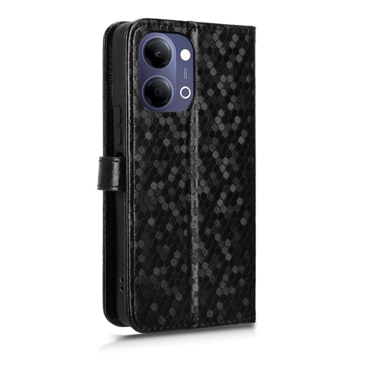 For vivo Y21 5G 2026 / Y05 4G Honeycomb Dot Texture Leather Phone Case