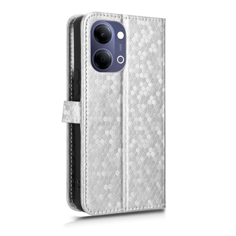 For vivo Y21 5G 2026 / Y05 4G Honeycomb Dot Texture Leather Phone Case