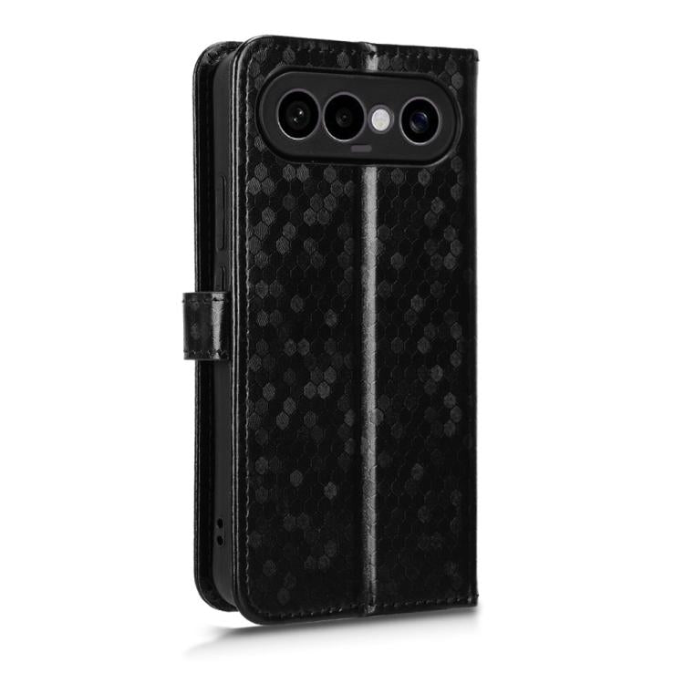 For vivo X300 FE 5G / S50 Pro mimi 5G Honeycomb Dot Texture Leather Phone Case