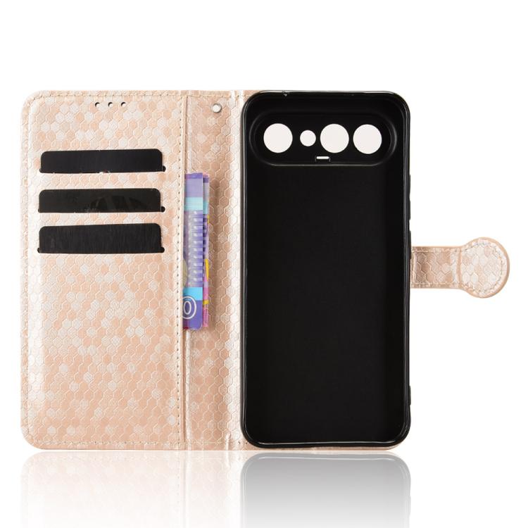 For vivo X300 FE 5G / S50 Pro mimi 5G Honeycomb Dot Texture Leather Phone Case