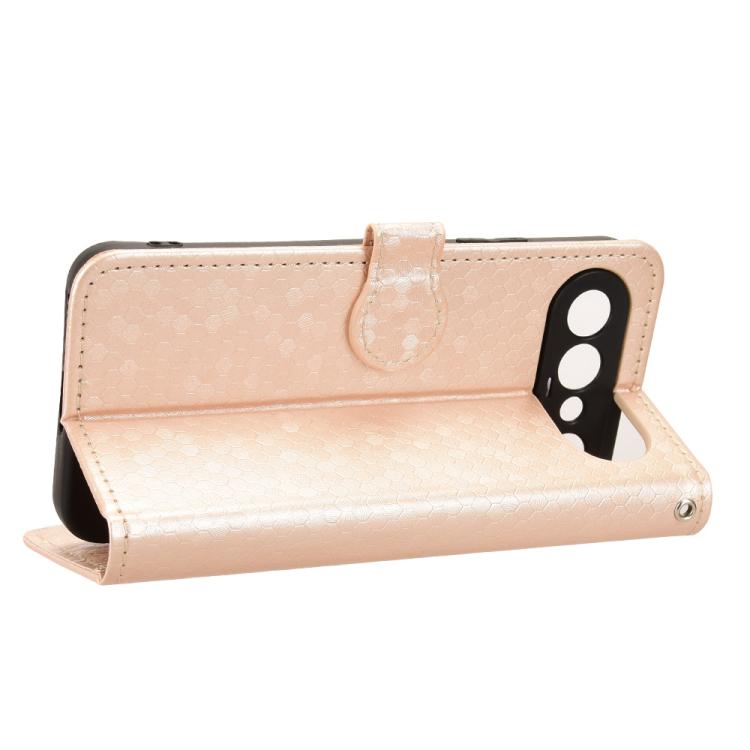 For vivo X300 FE 5G / S50 Pro mimi 5G Honeycomb Dot Texture Leather Phone Case