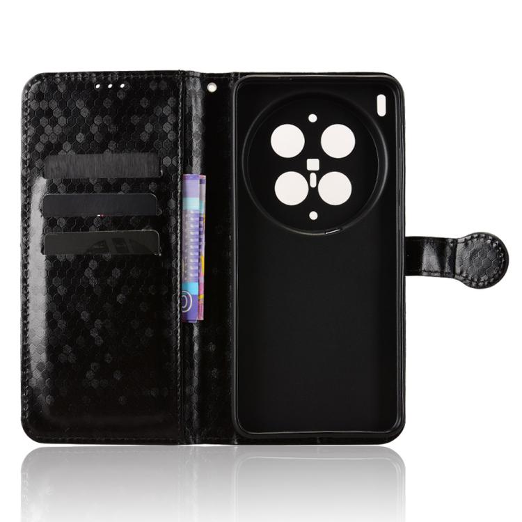 For vivo X300 Ultra Honeycomb Dot Texture Leather Phone Case