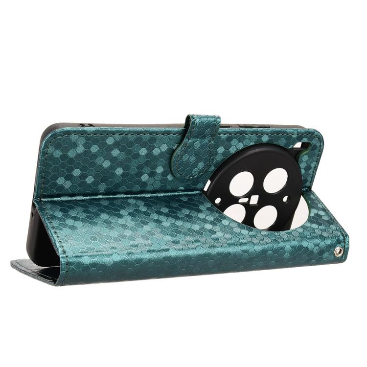 For vivo X300 Ultra Honeycomb Dot Texture Leather Phone Case
