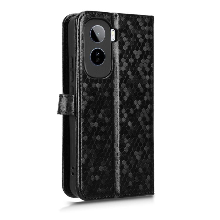 For vivo T5 Pro 5G / iQOO Z11 Honeycomb Dot Texture Leather Phone Case