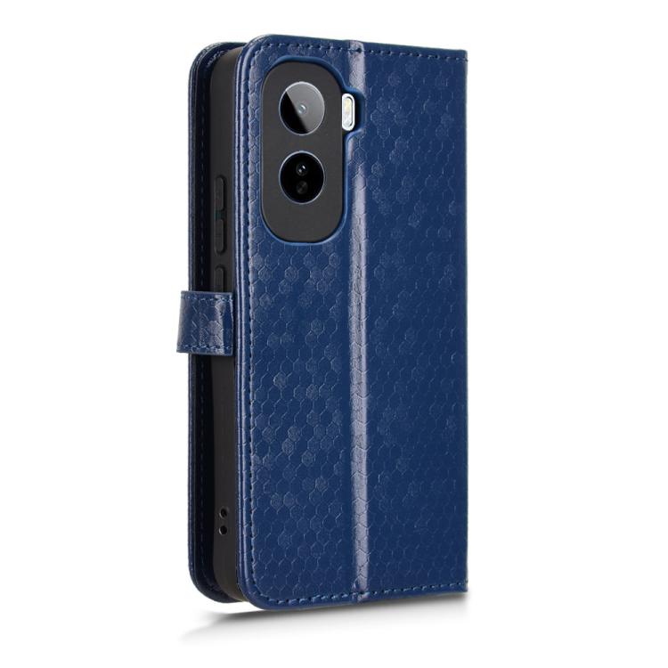 For vivo T5 Pro 5G / iQOO Z11 Honeycomb Dot Texture Leather Phone Case