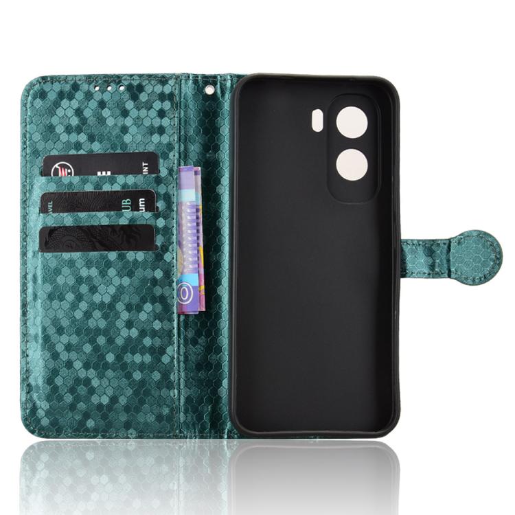For vivo T5 Pro 5G / iQOO Z11 Honeycomb Dot Texture Leather Phone Case