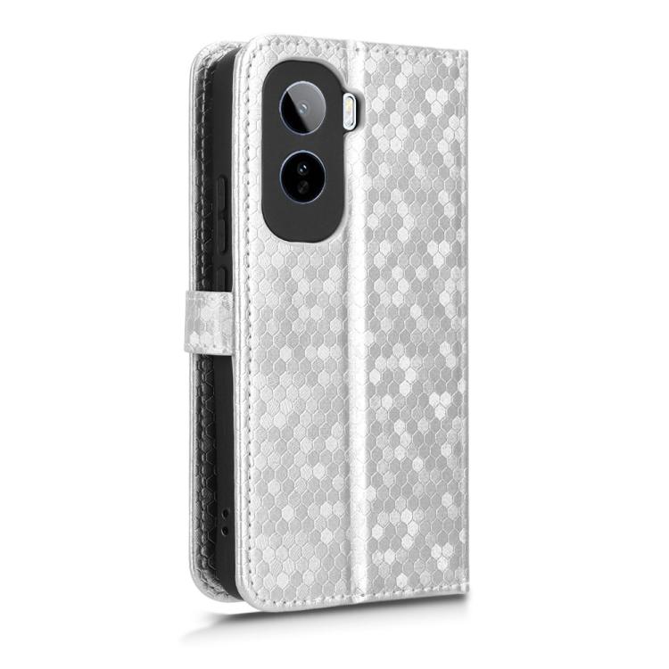 For vivo T5 Pro 5G / iQOO Z11 Honeycomb Dot Texture Leather Phone Case