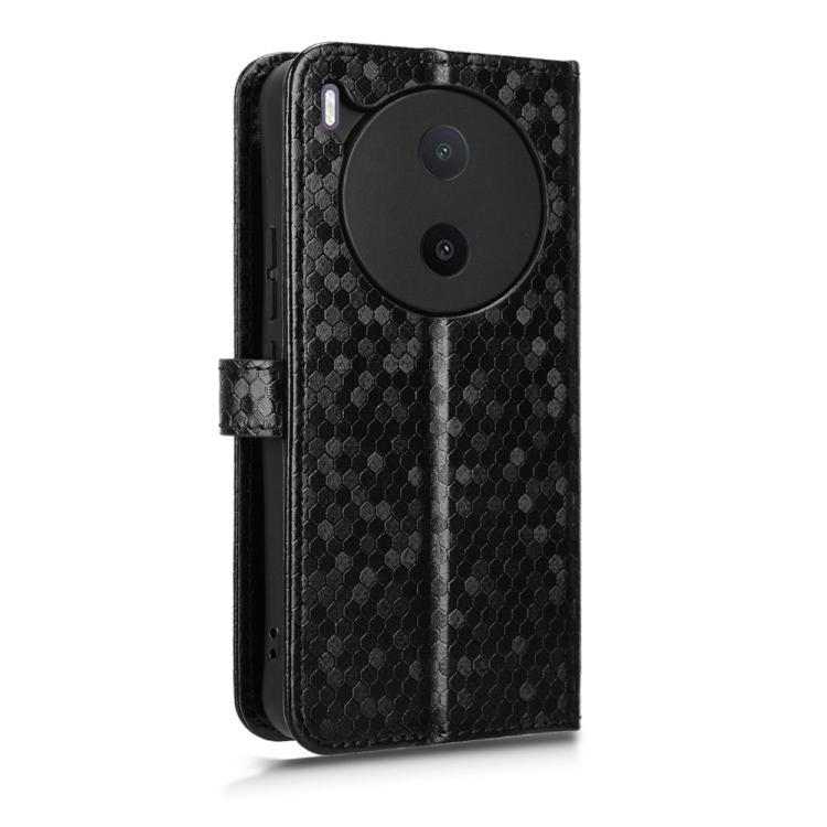 For vivo Y600 Pro 5G Honeycomb Dot Texture Leather Phone Case