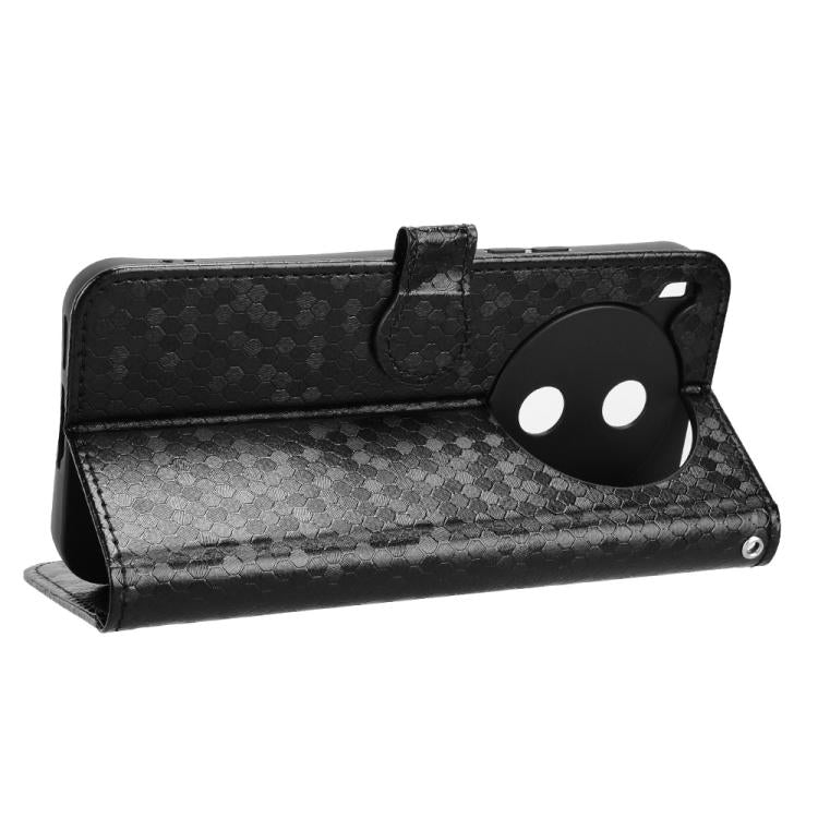 For vivo Y600 Pro 5G Honeycomb Dot Texture Leather Phone Case