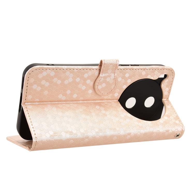 For vivo Y600 Pro 5G Honeycomb Dot Texture Leather Phone Case