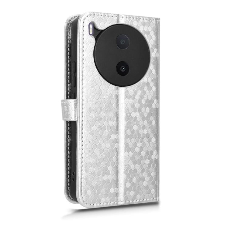 For vivo Y600 Pro 5G Honeycomb Dot Texture Leather Phone Case