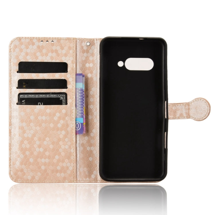 For Kyocera Digno SX4 / BX3 Honeycomb Dot Texture Leather Phone Case