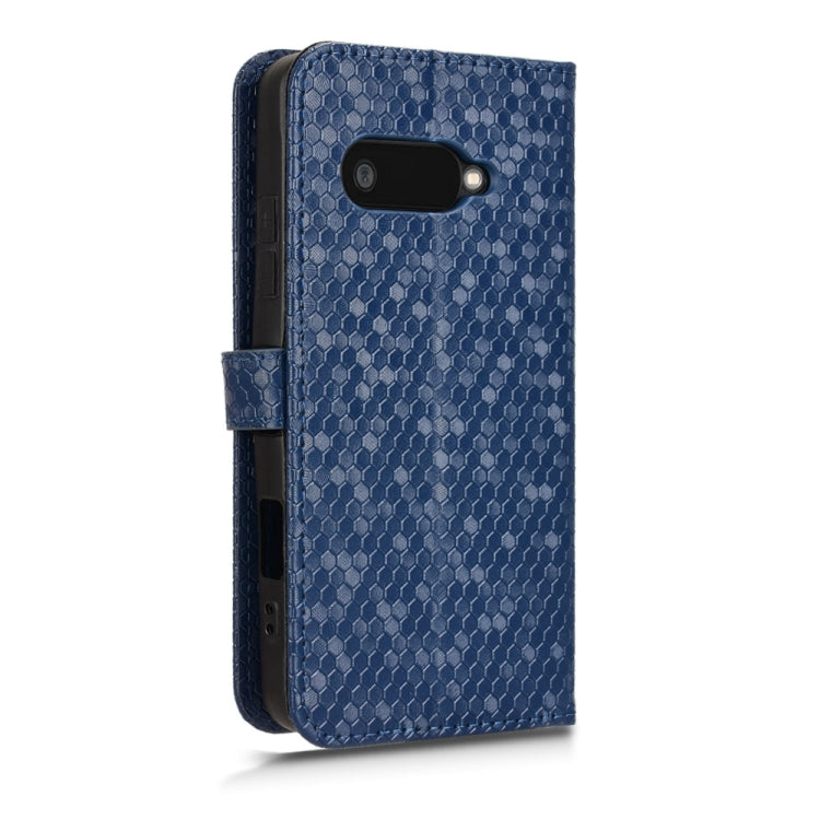 For Kyocera Digno SX4 / BX3 Honeycomb Dot Texture Leather Phone Case