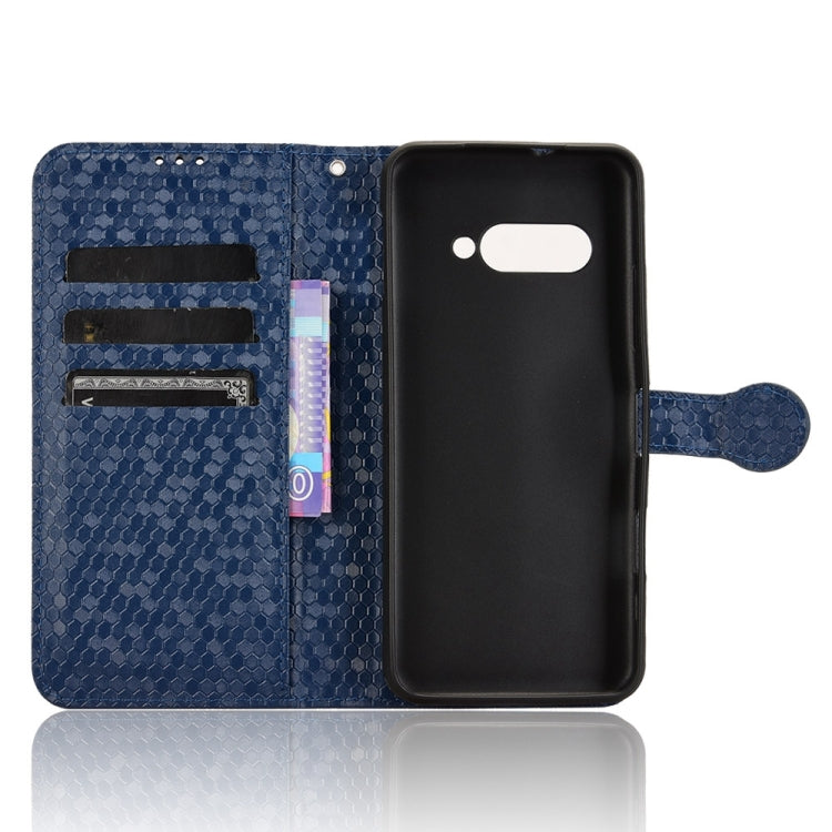 For Kyocera Digno SX4 / BX3 Honeycomb Dot Texture Leather Phone Case