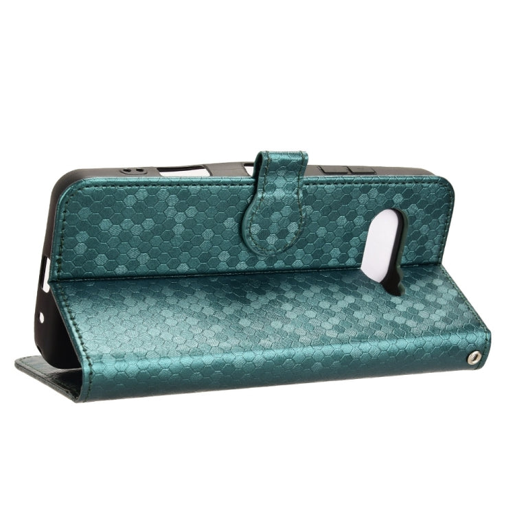 For Kyocera Digno SX4 / BX3 Honeycomb Dot Texture Leather Phone Case