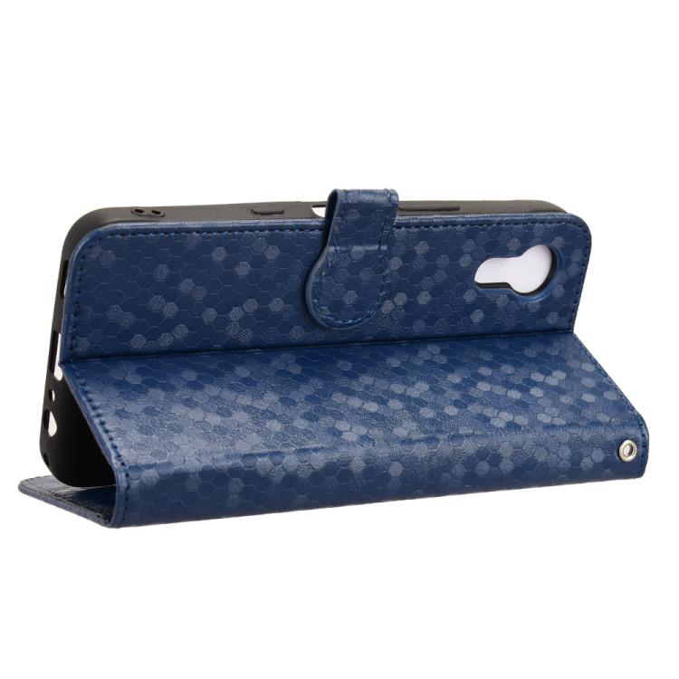 For Kyocera Digno SX5 KC-S306 Honeycomb Dot Texture Leather Phone Case