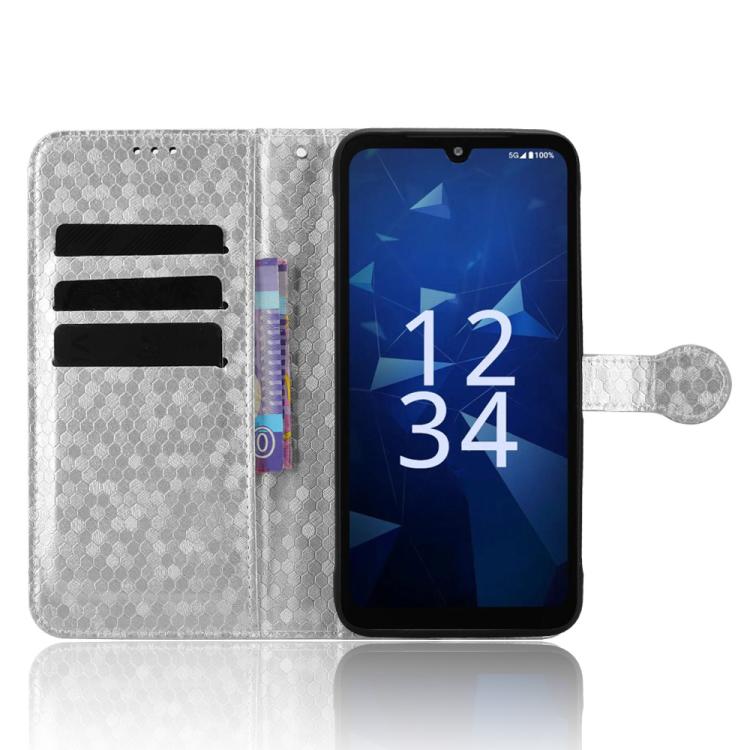 For Kyocera Digno SX5 KC-S306 Honeycomb Dot Texture Leather Phone Case