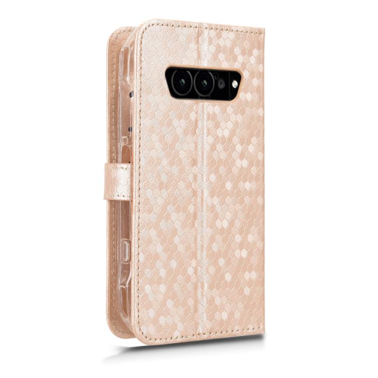 For Kyocera Torgue G07 Honeycomb Dot Texture Leather Phone Case