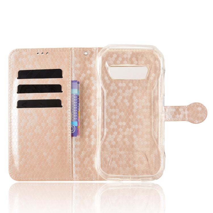 For Kyocera Torgue G07 Honeycomb Dot Texture Leather Phone Case
