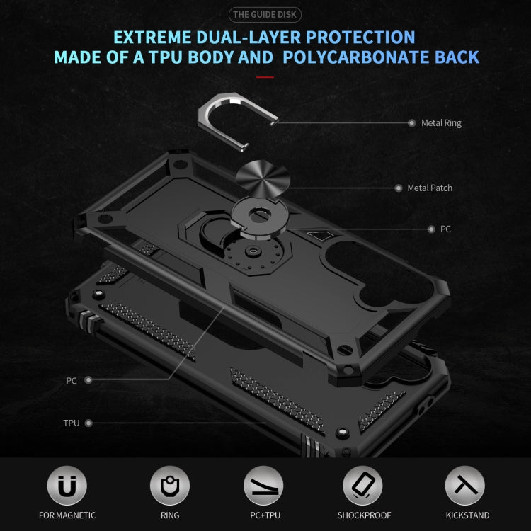 For Samsung Galaxy S24 FE 5G Shockproof TPU + PC Phone Case