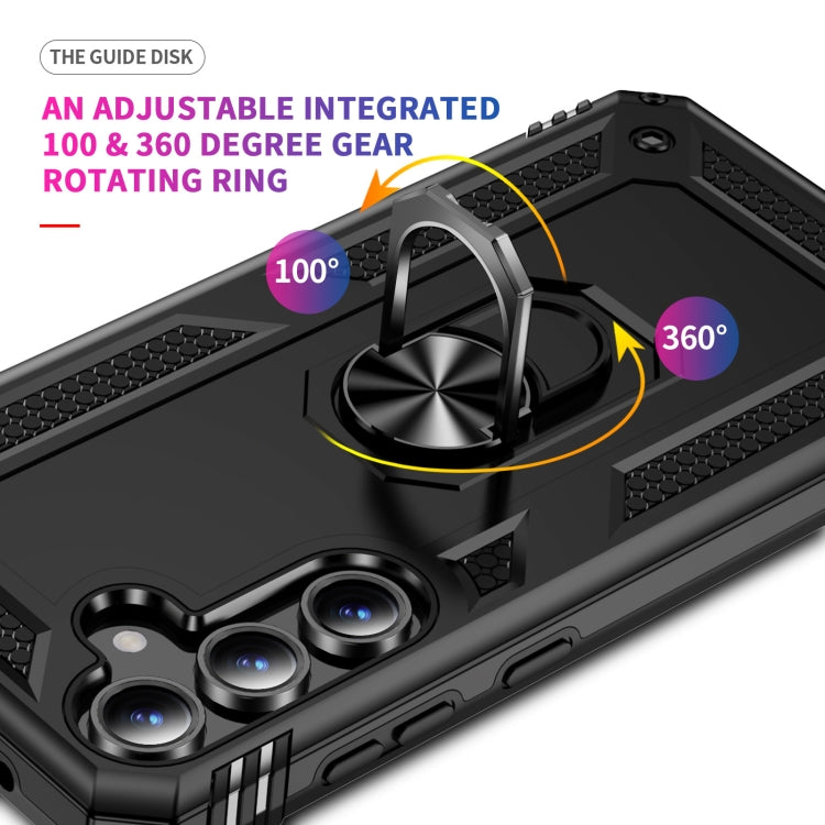 For Samsung Galaxy S24 FE 5G Shockproof TPU + PC Phone Case