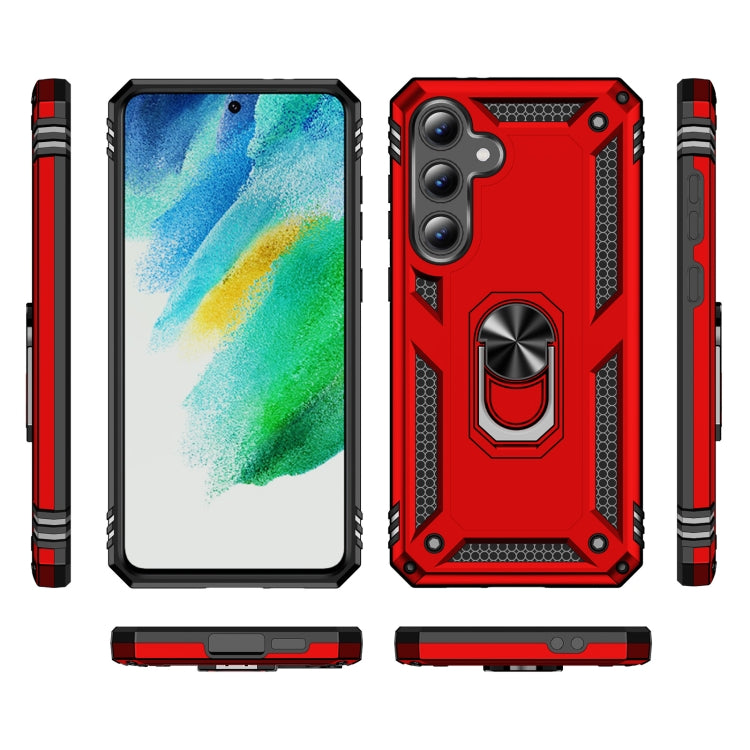 For Samsung Galaxy S24 FE 5G Shockproof TPU + PC Phone Case