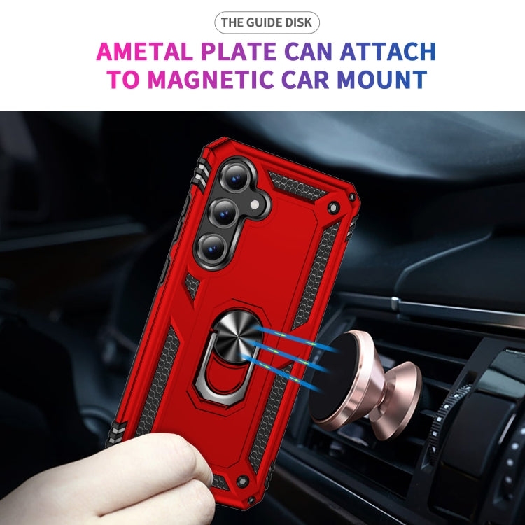 For Samsung Galaxy S24 FE 5G Shockproof TPU + PC Phone Case