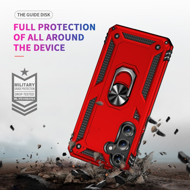 For Samsung Galaxy S24 FE 5G Shockproof TPU + PC Phone Case