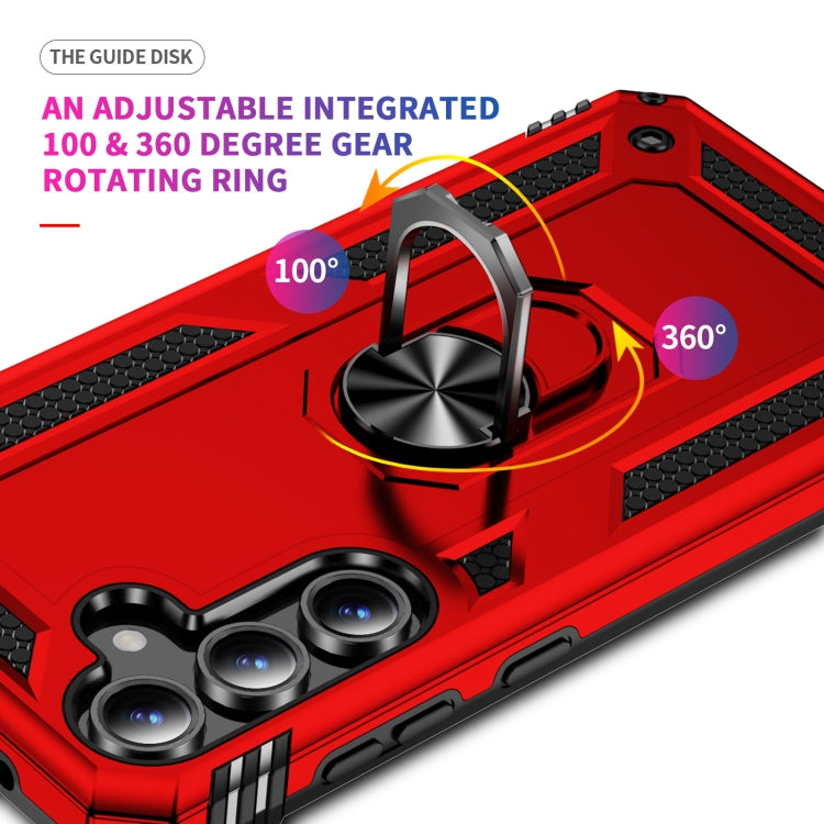 For Samsung Galaxy S24 FE 5G Shockproof TPU + PC Phone Case