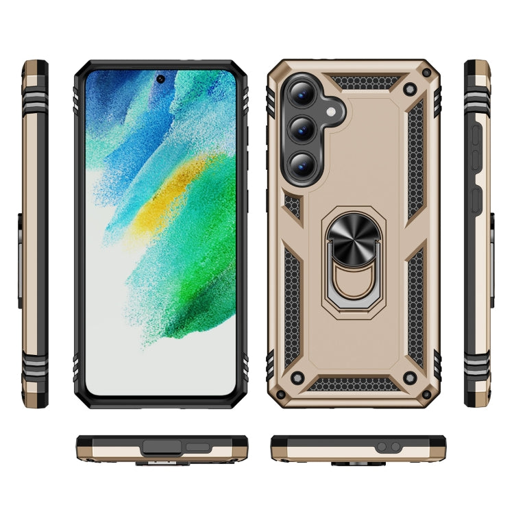For Samsung Galaxy S24 FE 5G Shockproof TPU + PC Phone Case