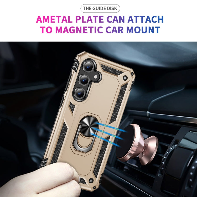 For Samsung Galaxy S24 FE 5G Shockproof TPU + PC Phone Case