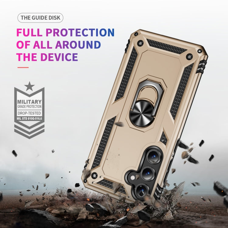 For Samsung Galaxy S24 FE 5G Shockproof TPU + PC Phone Case