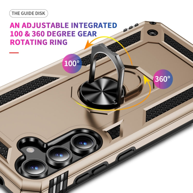 For Samsung Galaxy S24 FE 5G Shockproof TPU + PC Phone Case