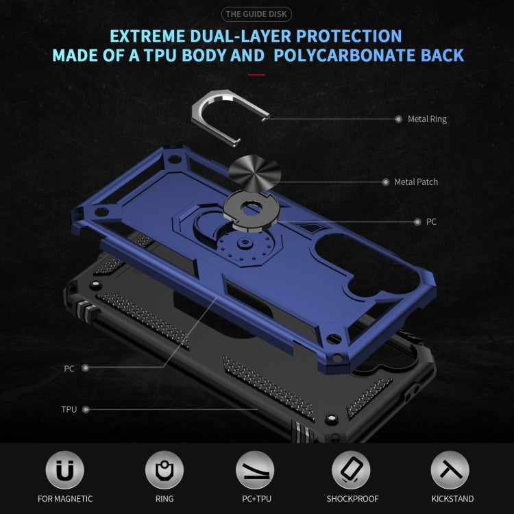 For Samsung Galaxy S24 FE 5G Shockproof TPU + PC Phone Case