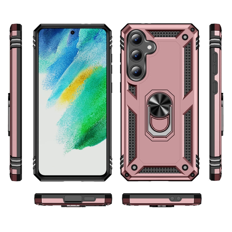For Samsung Galaxy S24 FE 5G Shockproof TPU + PC Phone Case